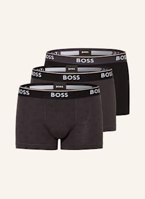 Boss 3er-Pack Boxershorts Power grau