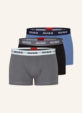 Hugo 3er-Pack Boxershorts blau