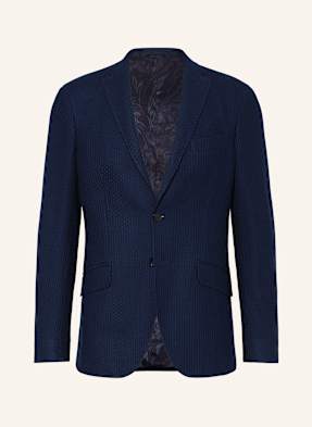 Etro Stricksakko Slim Fit blau