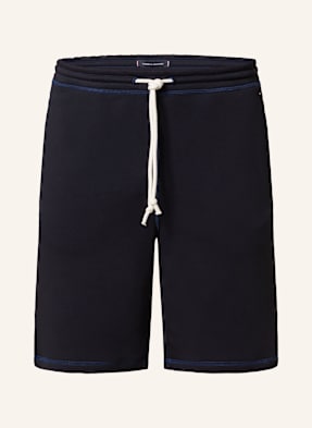 Tommy Hilfiger Pohodlné Domácí Šortky Z Mikinové Látky tmavě modrá