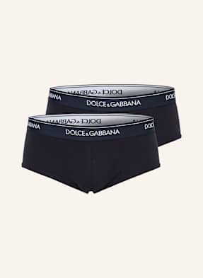 Dolce & Gabbana Slipové Kalhotky, 2 Kusy V Balení tmavě modrá