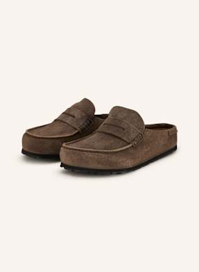 Birkenstock Mules Naples Wrapped hnědá
