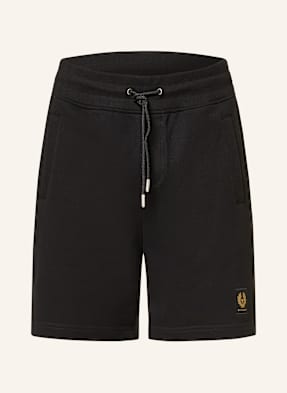 Belstaff Šortky Z Mikinové Látky černá