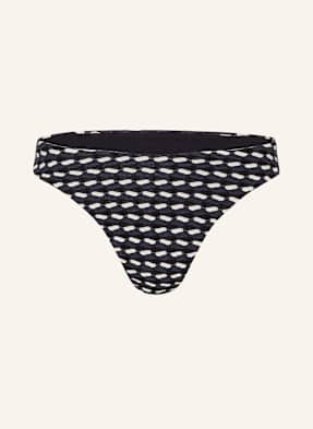 Seafolly Basic Bikinové Kalhotky Mala tmavě modrá / černá / režná
