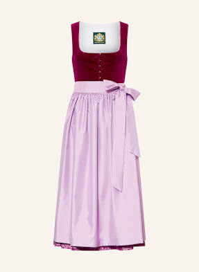 Hammerschmid Dirndl Plattensee fuchsiová / růžová / světle růžová