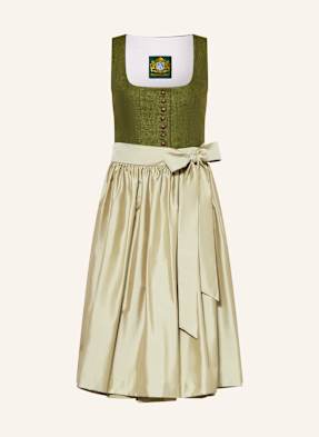 Hammerschmid Dirndl Pillersee tmavě zelená / světle zelená