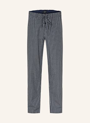 Hanro Schlafhose Night & Day blau