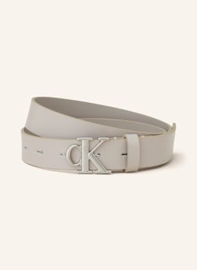 Calvin Klein Ledergürtel beige