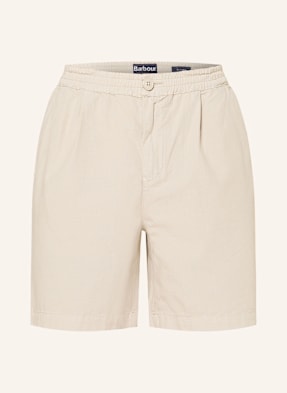 Barbour Shorts Rickfell Relaxed Fit weiss