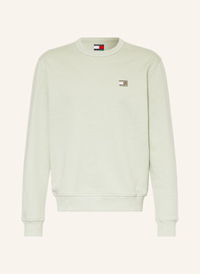 Tommy Jeans Mikina světle zelená