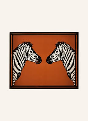 Jonathan Adler Podnos Zebra oranžová