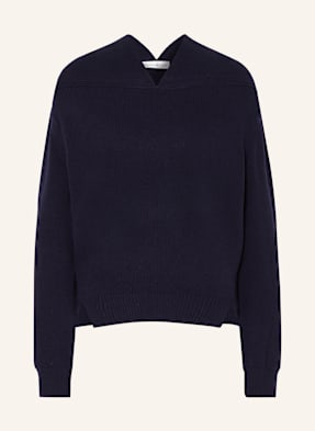 Victoria Beckham Svetr S Kašmírem tmavě modrá