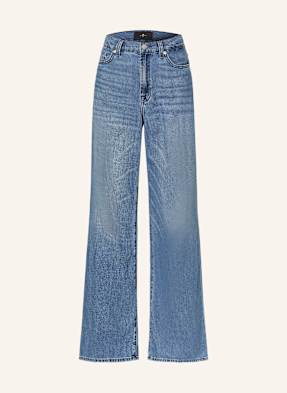 7 For All Mankind Flared Jeans Lotta blau