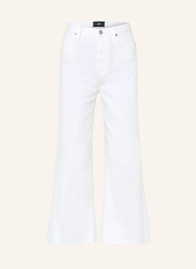 7 For All Mankind Flared Jeans Ultra High Rise Cropped Jo weiss
