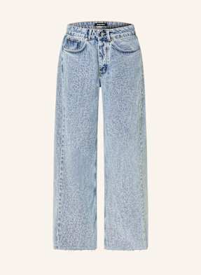 Black Palms Wide Leg Džíny Jeany 2501 washed blue washed blue