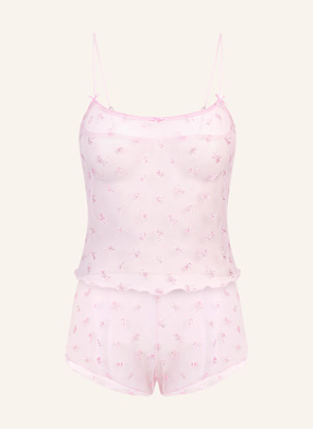 Skims Pohodlná Domácí Souprava Spring Intimates růžová