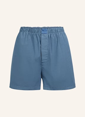 Skims Pohodlné Domácí Šortky Cotton Poplin tmavě modrá