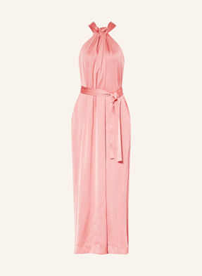 Reiss Jumpsuit Rosin Aus Satin orange