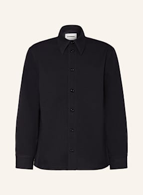 Jil Sander Svrchní Košile tmavě modrá