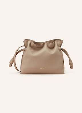 Loewe Umhängetasche Flamenco Mini beige