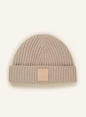 Loewe Cashmere-Mütze beige