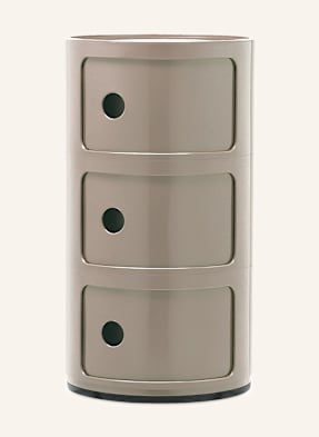 Kartell Odkládací Stolek Componibili černošedá