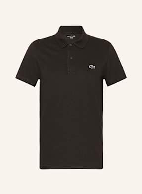 Lacoste Strick-Poloshirt Regular Fit braun