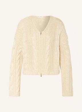 Ninety-9 Pletený Kardigan Knitted krémová