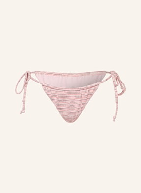 Ninety-9 Trojúhelníkové Bikinové Kalhotky Positano růžová / šedá / světle červená