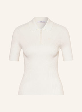 Lacoste Strickshirt weiss
