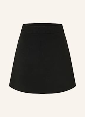 Lisa Yang Úpletová Sukně Clare Z Kašmíru black schwarz
