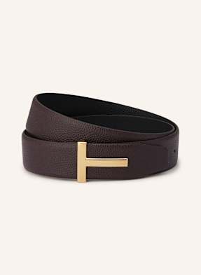 Tom Ford Ledergürtel Zum Wenden braun