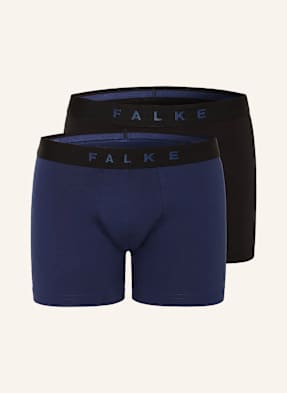Falke Boxerky Daily Comfort, 2 Kusy V Balení černá / tmavě modrá