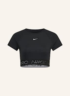 Nike Cropped-Shirt Nike Pro schwarz