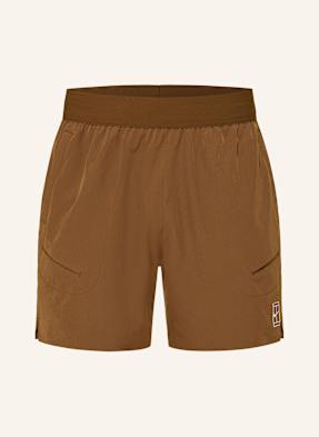 Nike Tennisshorts Court Advantage braun