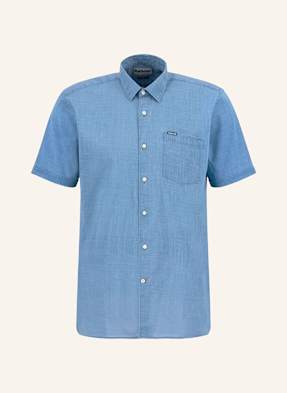 Barbour Košile S Krátkým Rukávem Regular Fit modrá