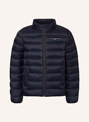 Tommy Hilfiger Péřová Bunda tmavě modrá