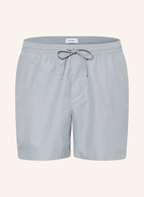 Calvin Klein Badeshorts Logo Tape grau