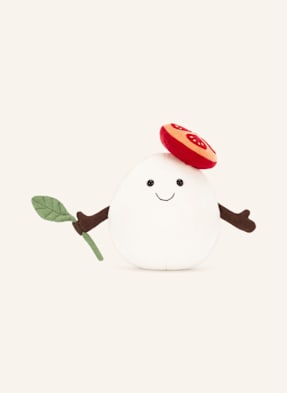 Jellycat Plyšová Hračka Amuseables Mozarella bílá / červená / zelená