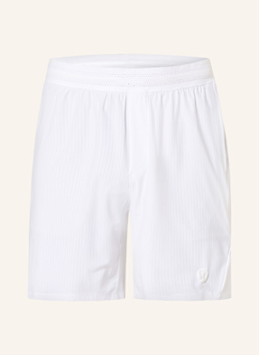 Lululemon Tenisové Šortky Striped Mesh 7in bílá
