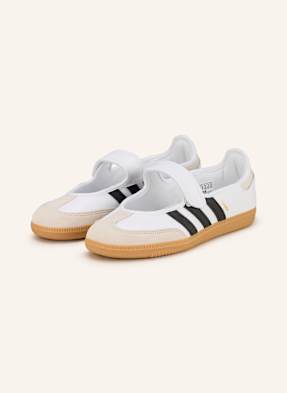 Adidas Originals Baleríny Typu Mary Jane Samba Og bílá / krémová / černá