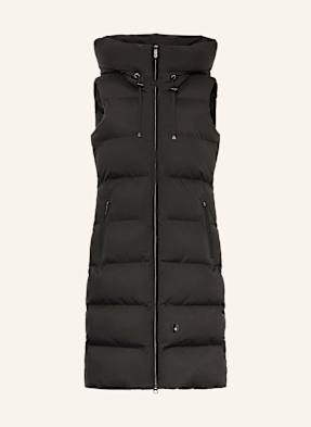 Wellensteyn Prošívaná Vesta Goldmine Long Vest S Izolací Dupont™ Sorona® černá