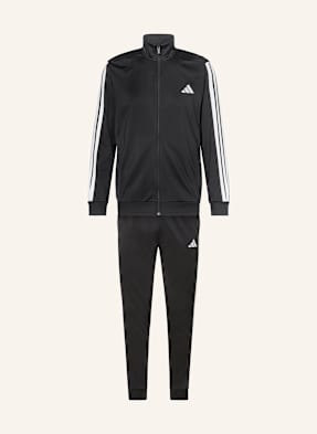Adidas Tréninková Souprava 3 Stripes černá / bílá