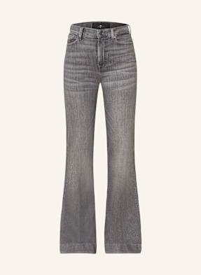 7 For All Mankind Flared Džíny Modern Dojo oho soho grey