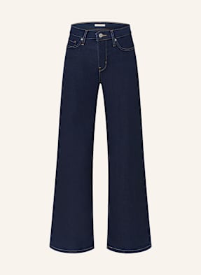 Levi's® Flared Džíny 318 Shaping Wide Leg 09 dark indigo - flat finish