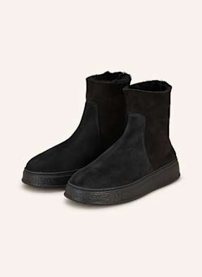 Agl Boots Na Platformě Giuly Warm černá