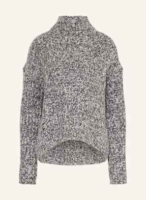 Mrs & Hugs Pullover Mit Alpaka grau