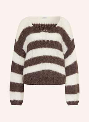 Mrs & Hugs Pullover Mit Alpaka weiss