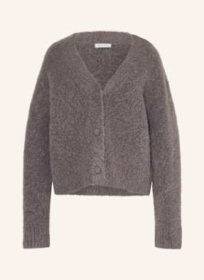 Mrs & Hugs Strickjacke Aus Alpaka grau