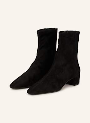 Aquazzura Kozačky Saint Honore černá